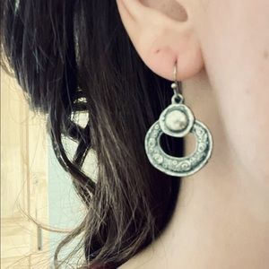 Silver Doorknocker Dangles